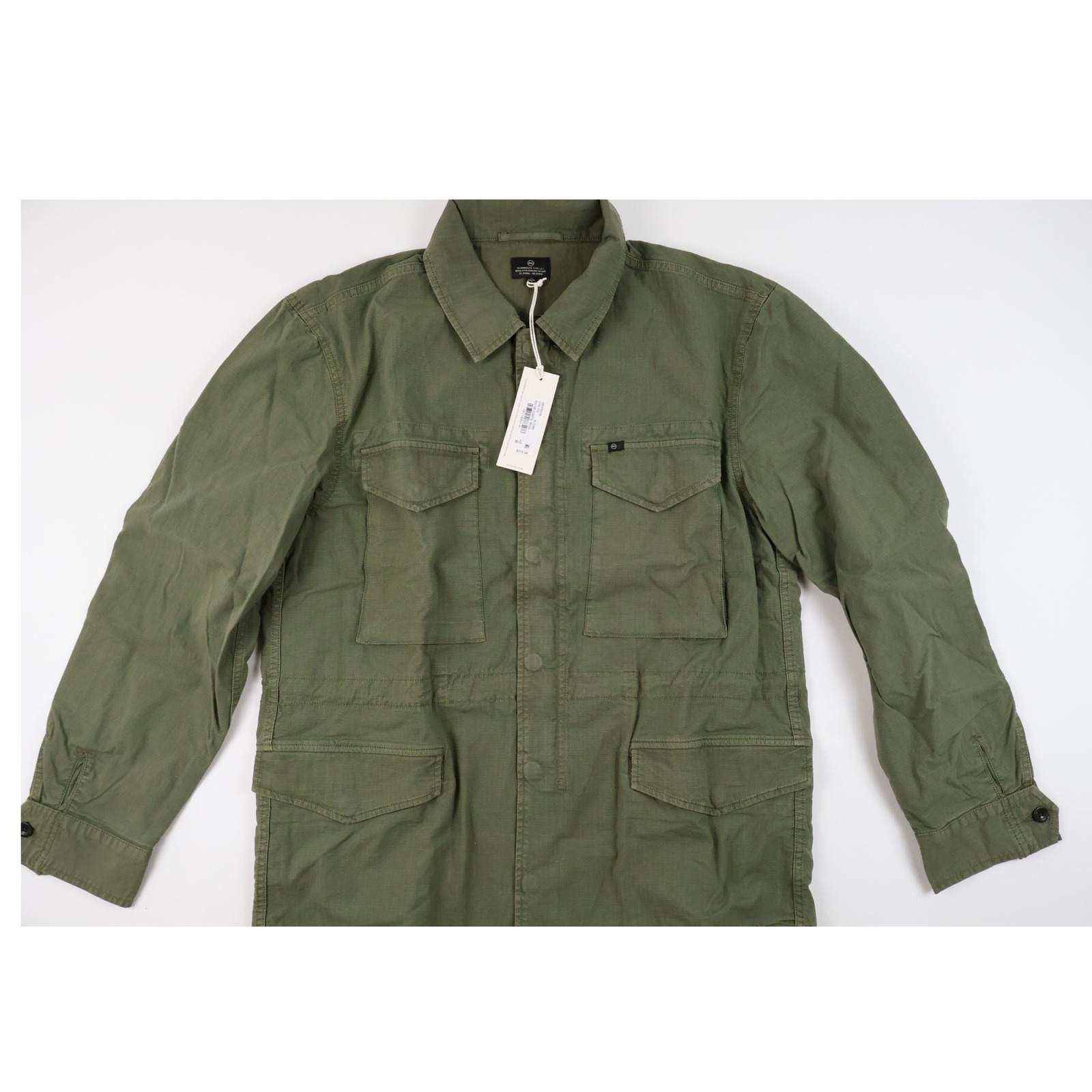 Ag Anderson Field Jacket Sulfur Coastal Moss Green Ripstop M Nwt 275